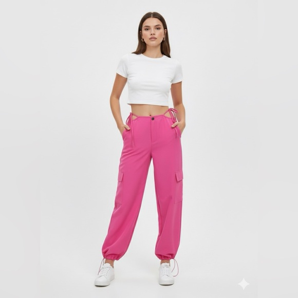 Fierce Cutout Cargo Pants - Picture 3 of 11